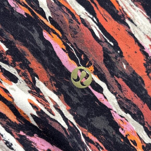 Lululemon Lunar New Year Align HR Leggings Sz 6 25” Long Tiger Tide Camo Striped - Picture 4 of 15